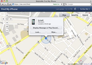Apple ra bản cập nhật cho ứng dụng Find My iPhone