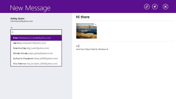 Hướng dẫn sử dụng ứng dụng Yahoo Mail trên Windows 8 Hướng dẫn sử dụng ứng dụng Yahoo Mail trên Windows 8