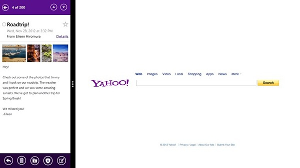 Hướng dẫn sử dụng ứng dụng Yahoo Mail trên Windows 8 Hướng dẫn sử dụng ứng dụng Yahoo Mail trên Windows 8