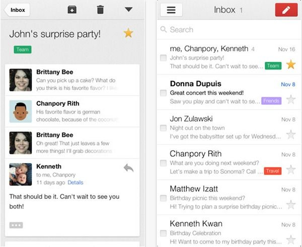 Gmail cho iOS gặp lỗi gửi mail kép