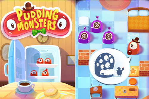 Pudding Monsters có đồ họa rất dễ thương 