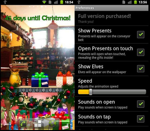 Những ứng dụng Android hấp dẫn cho Noel