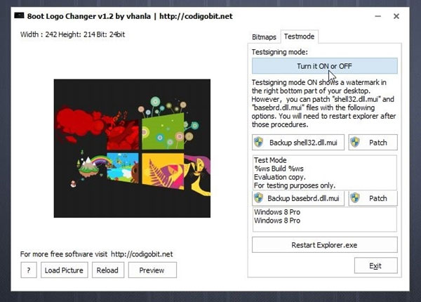 Thiên biến vạn hóa logo khởi động cho Windows 8/8.1
