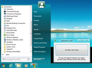 Tự tạo một Start Menu Windows 8 bằng Toolbars