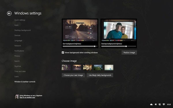 Những mẫu thiết kế Windows 9 hấp dẫn hiện nay