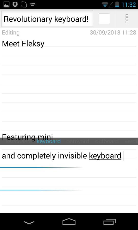Ra mắt bàn phím "siêu ảo" mới lạ trên Android
