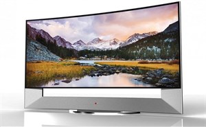 LG ra TV màn hình cong 105 inch