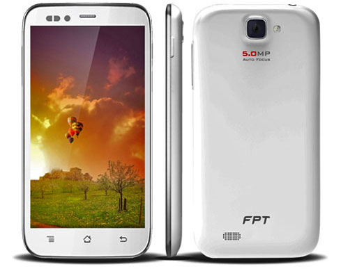 FPT ra smartphone 5 inch lõi tứ giá 3,4 triệu đồng