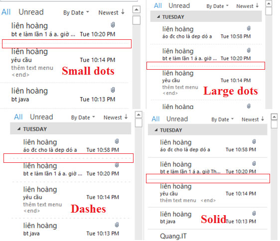 Một số thủ thuật cho Outlook 2013
