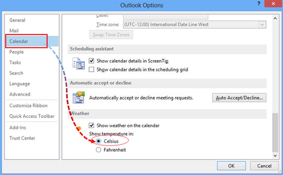 Một số thủ thuật cho Outlook 2013