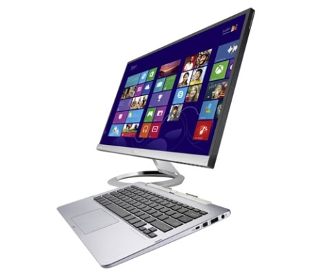 Kiểu dáng Transformer BookTrio Siêu thiết bị của Asus tới Việt Nam