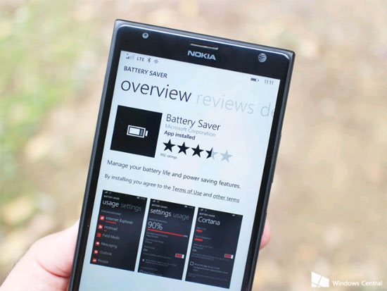 Battery Saver Battery Saver cập nhật sửa lỗi cho Windows Phone