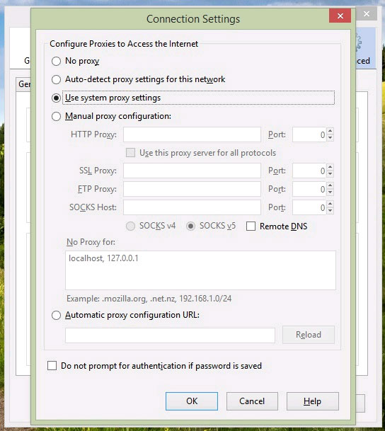 Thiết lập Proxy riêng cho Firefox 6 Thủ thuật hay chỉ Firefox mới có