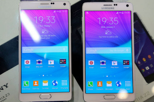 Galaxy Note 4 Galaxy Note 4 có hàng dựng ở Việt Nam