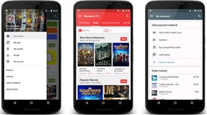 Google Play Store cập nhật, bổ sung trang My Account