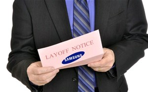 Samsung bắt đầu sa thải các sếp và nhân viên mảng di động
