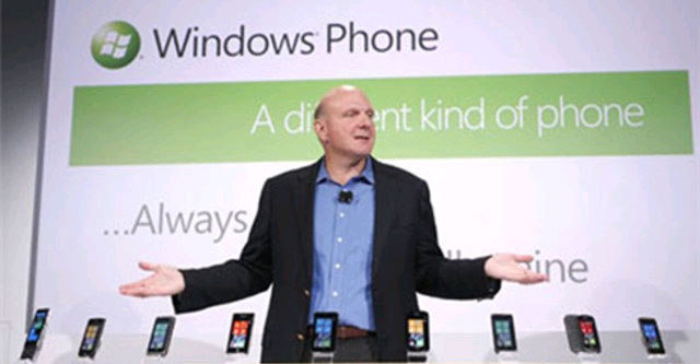 Thị phần Windows Phone Windows Phone đang lùi về “cửa tử”