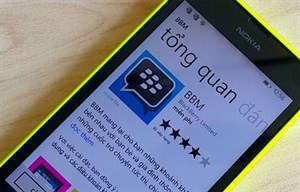 BBM cập nhật thêm Sticker và tính năng mới cho Windows Phone