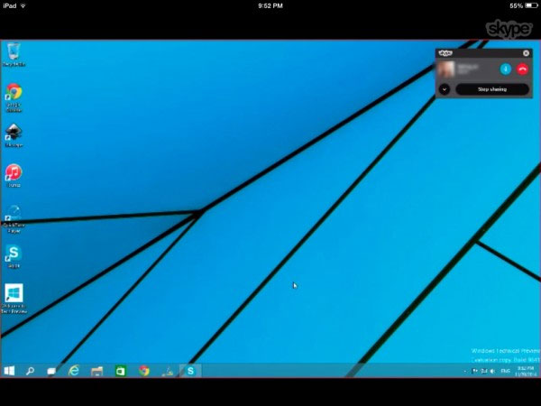 Hướng dẫn chia sẻ màn hình Desktop trực tiếp qua Skype