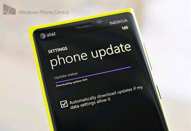 update phiên bản Windows Phone 8.1