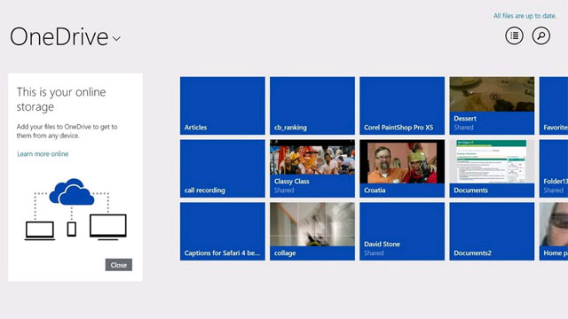 OneDriver trong Windows 10 OneDrive sẽ được tích hợp mặc định trong Windows 10