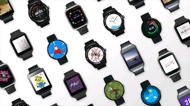 Android Wear 5.0 Lollipop có bản cập nhật tùy biến màn mặt đồng hồ