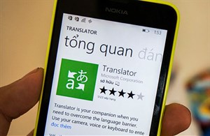 Microsoft Translator cập nhật cho WP hỗ trợ thêm giọng nói của một số ngôn ngữ