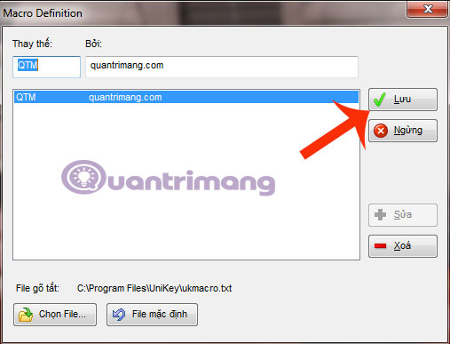 Làm thế nào để sử dụng chức năng gõ tắt trong Unikey