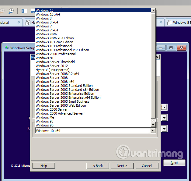 VMware Workstaion 11.x hỗ trợ Windows 10