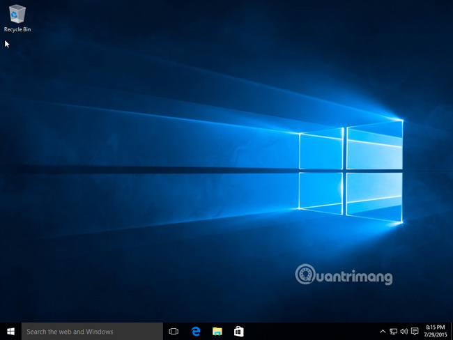 Khi cài đặt Windows 10 hoàn tất