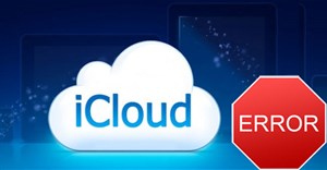 Các lỗi khi sử dụng tài khoản iCloud (Apple ID)