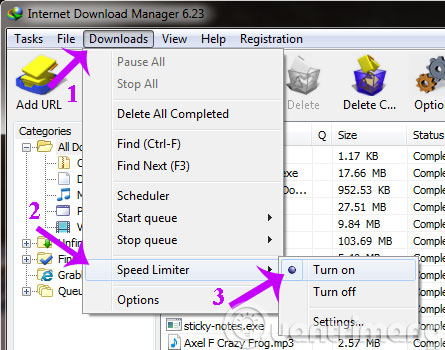 Click vào Turn on Click vào Turn on