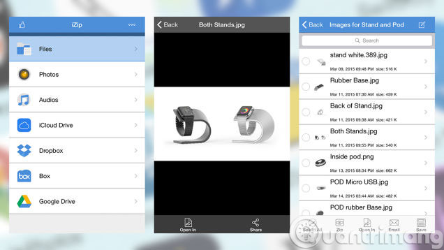 Hướng dẫn mở file Zip trên Android và iOS