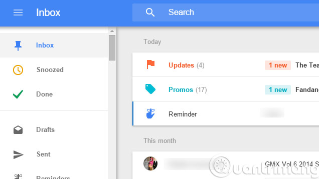 Tiện ích Snoozed Tiện ích Snoozed