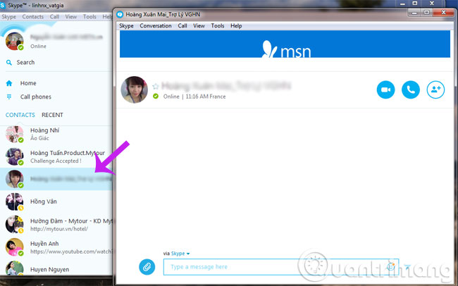 Cửa sổ chat mới