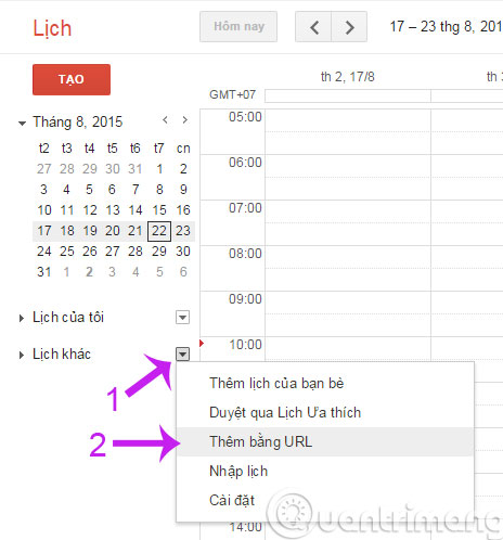 Chọn thêm bằng url
