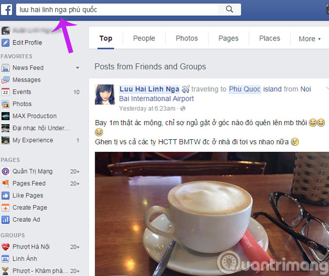 Tìm địa điểm du lịch