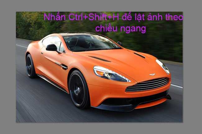 Lật ảnh ngang Lật ảnh ngang