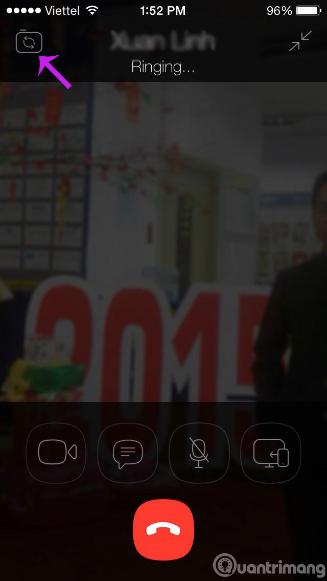 Click vào 2 mũi tên cuộn vào nhau