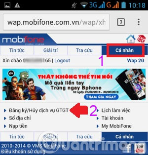 Chọn Cá nhân Chọn Cá nhân