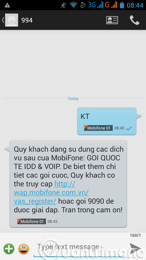Nhắn tin SMS Nhắn tin SMS