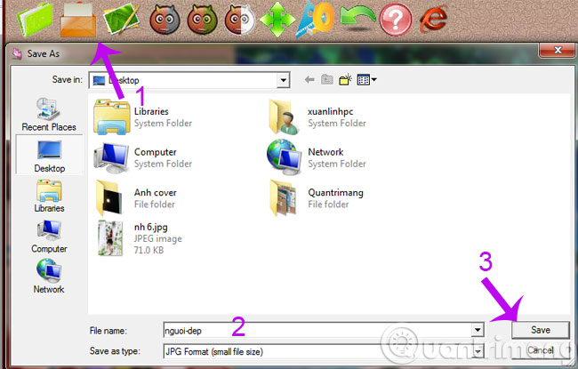Lưu ảnh Lưu ảnh
