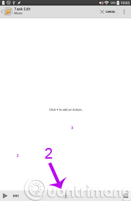 Click Add an action Click Add an action