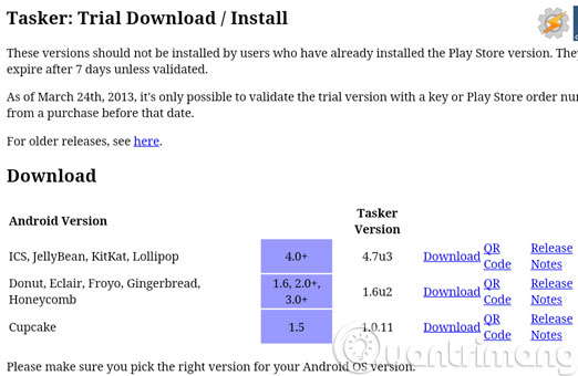 Tải file APK Tải file APK