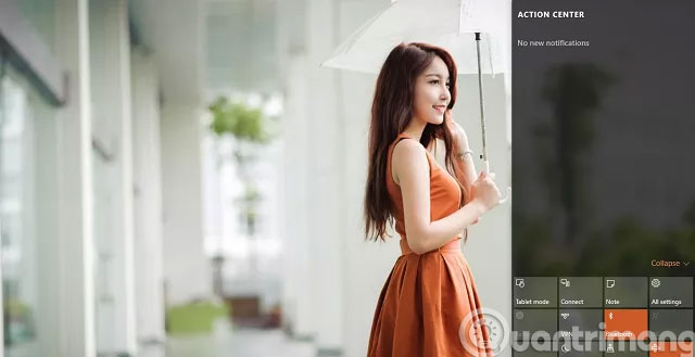 Tính năng Action Center Tính năng Action Center
