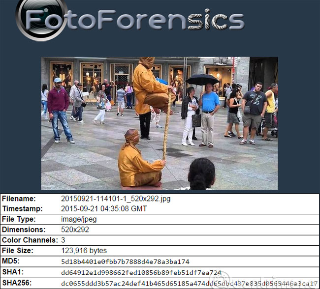 Công cụ FotoForensics Công cụ FotoForensics