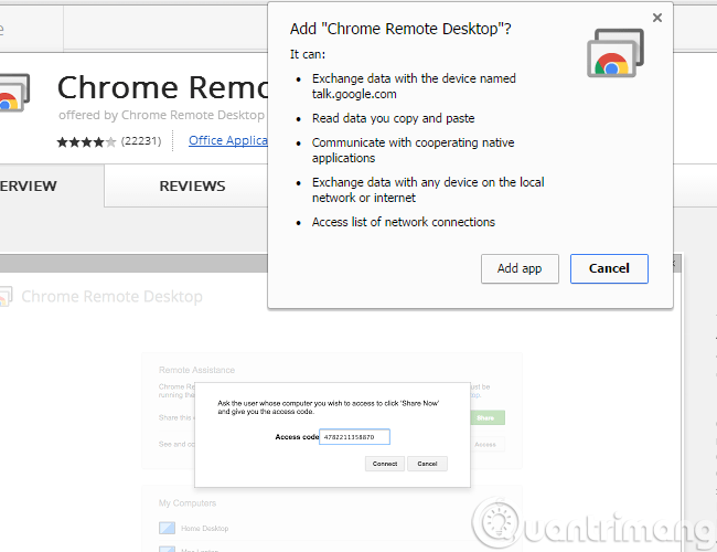 Cài Chrome Remote Desktop