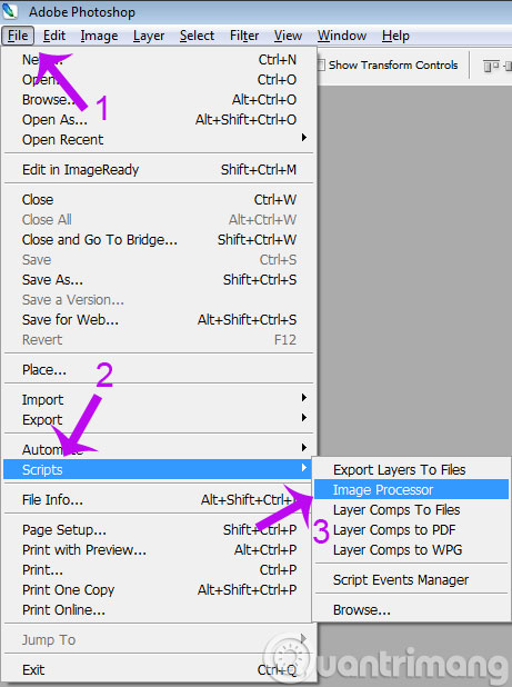 Hướng Dẫn Giảm Dung Lượng Ảnh Hàng Loạt Bằng Photoshop - Quantrimang.Com