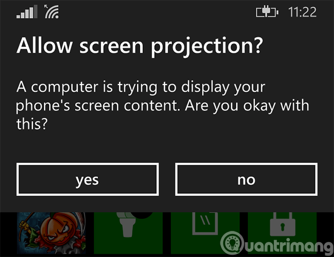 Thông báo trên Windows Phone