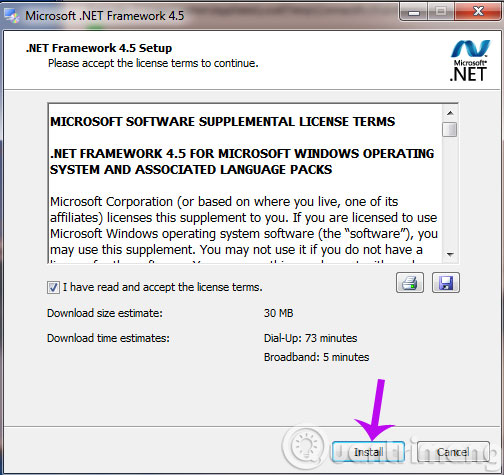 Click Install Click Install